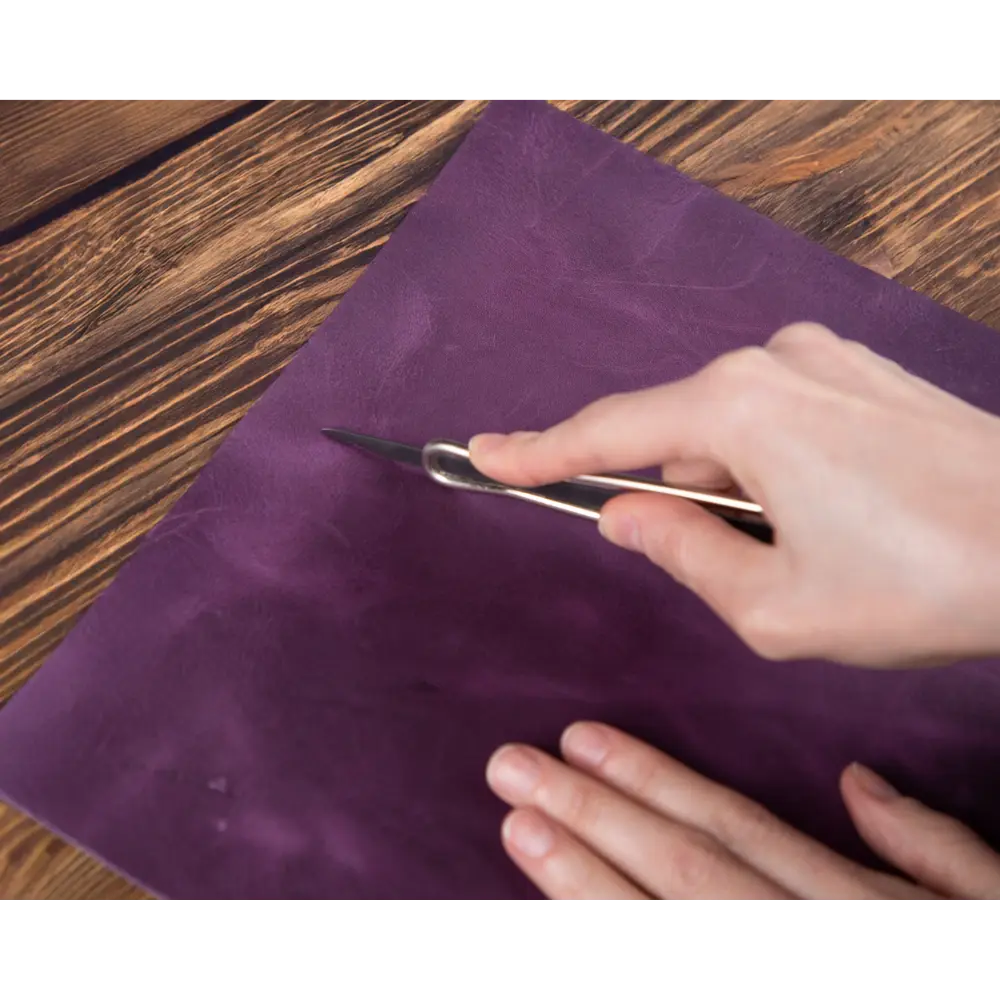 Custom Size Genuine Leather Piece - Cut-to-Size Leather Sheet