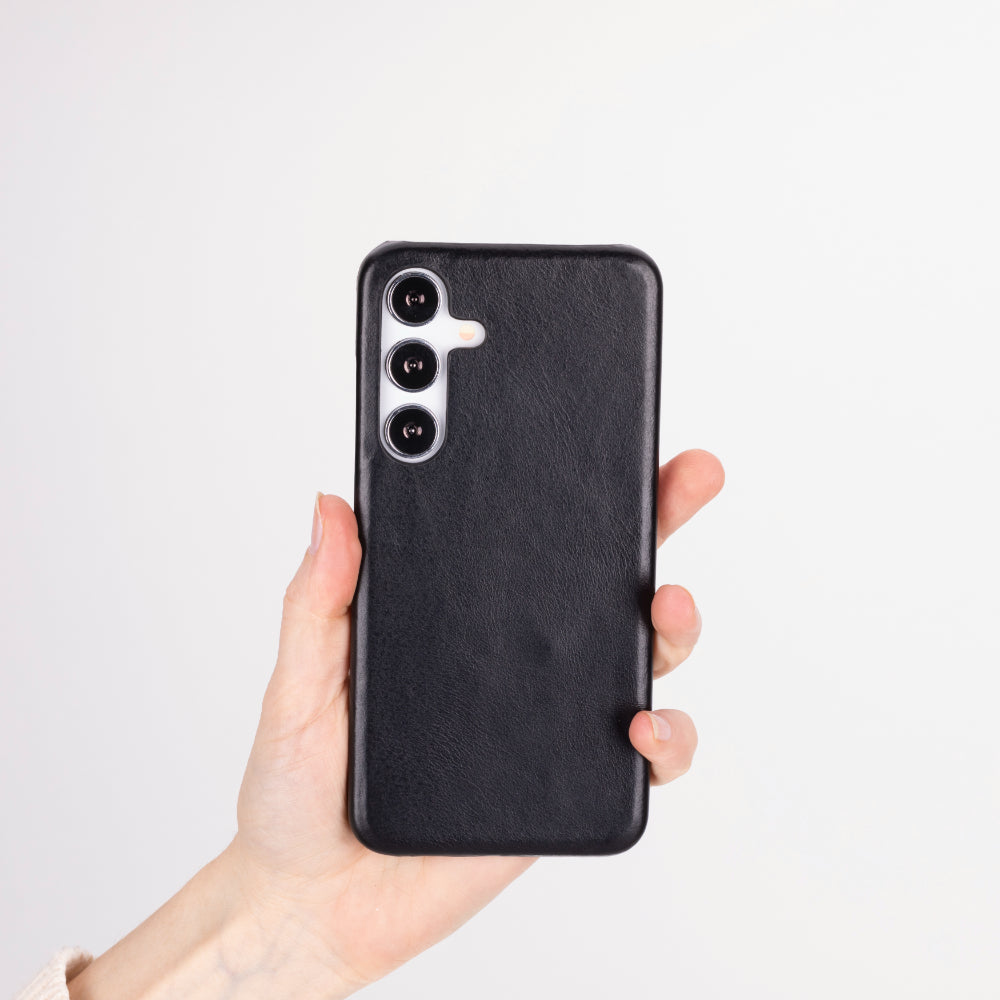Samsung S25 ile Uyumlu Hakiki Deri Kılıf