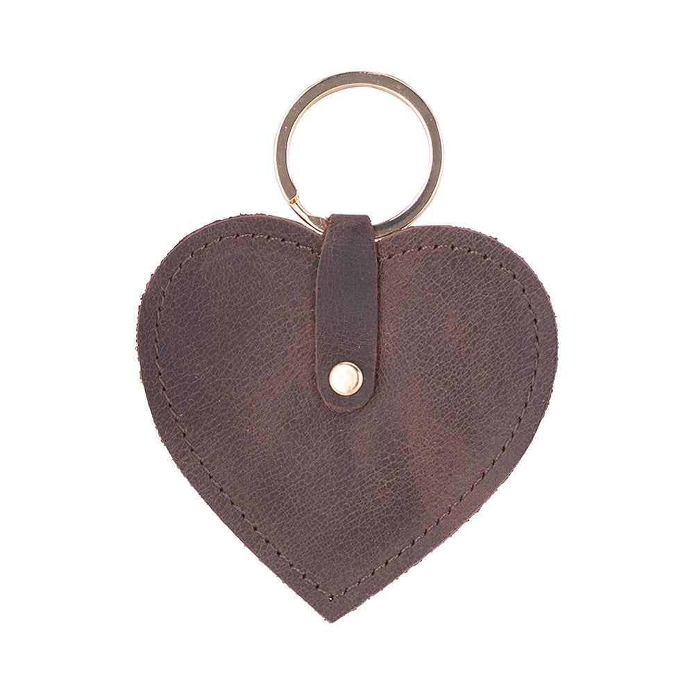 Cuore Leather Keyring