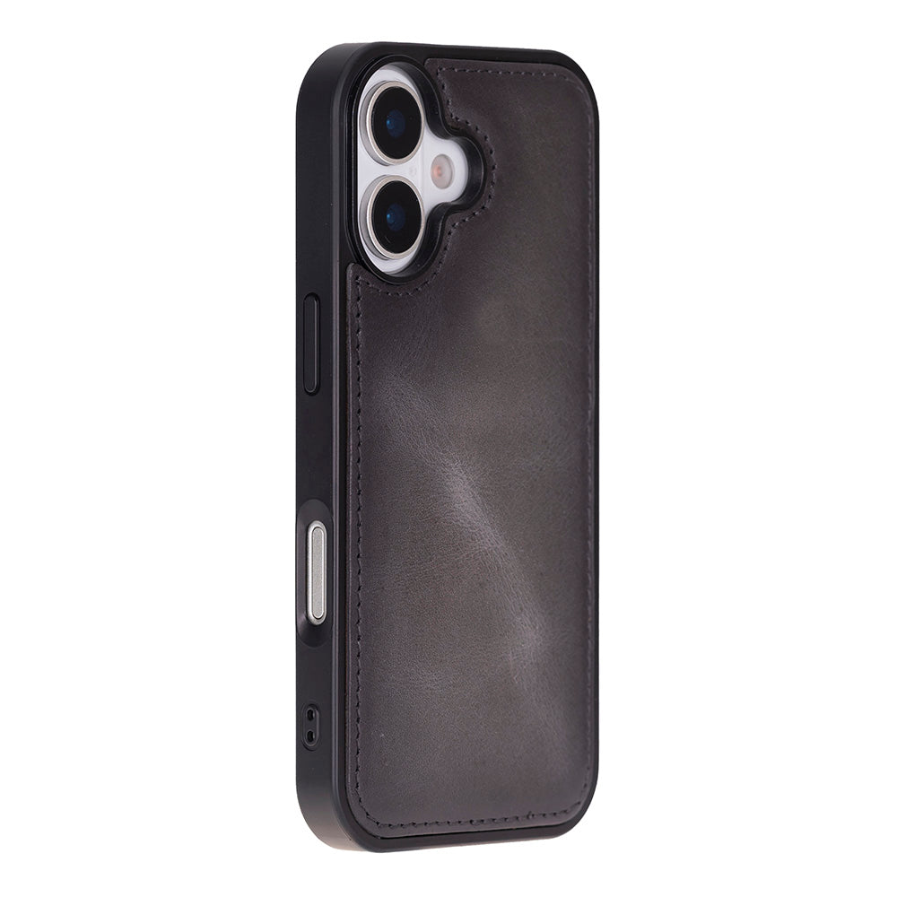 Apple iPhone 17 Uyumlu Hakiki Deri Cüzdanlı Kılıf