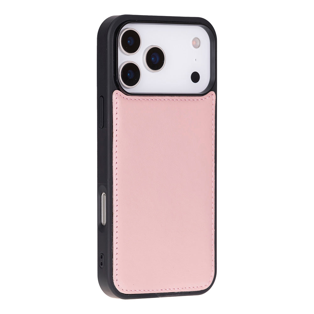 Apple iPhone 17 Pro Uyumlu Hakiki Deri Cüzdanlı Kılıf