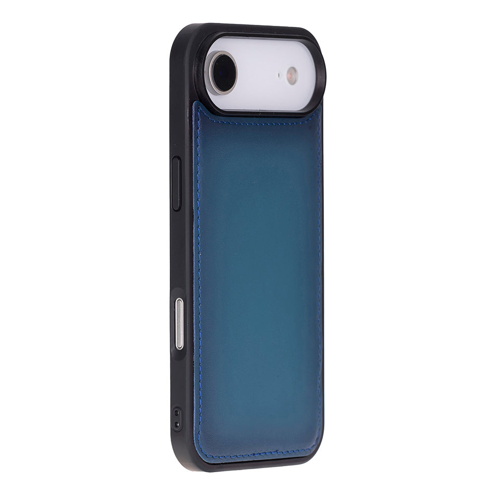 Apple iPhone 17 Air Max Uyumlu Hakiki Deri Cüzdanlı Kılıf