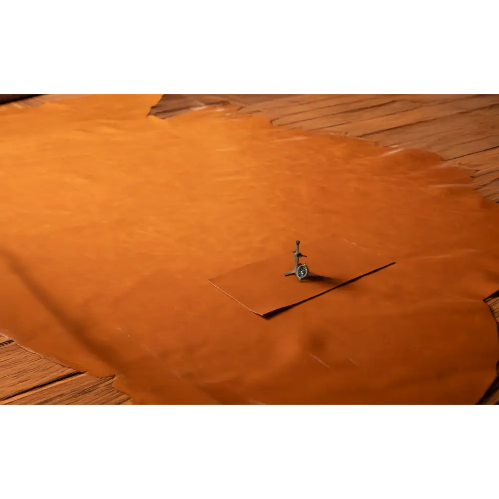 Custom Size Genuine Leather Piece - Cut-to-Size Leather Sheet