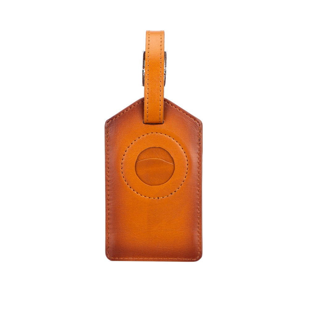 Airconrad Leather Luggage Tag, Apple AirTag Compatible RST2E