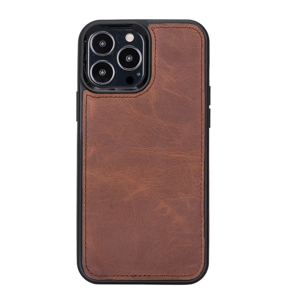 Apple iPhone 13 Pro Max Uyumlu Deri Cüzdanlı Kılıf Santa G2