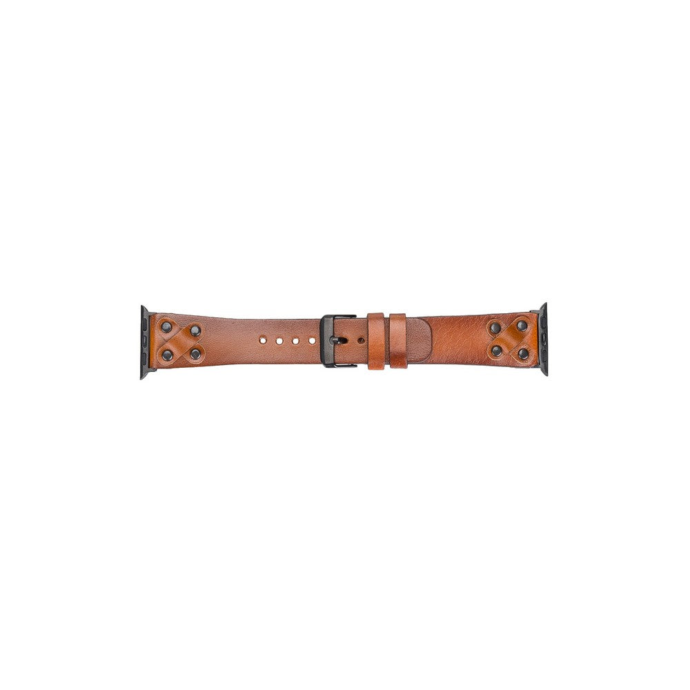 Apple Watch Uyumlu Deri Kordon Cross BT RST2E