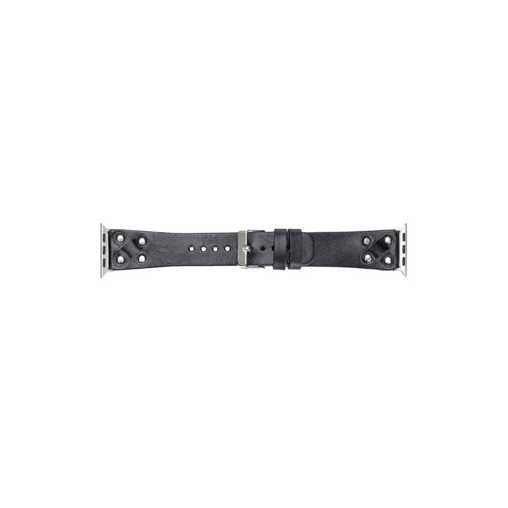 Apple Watch Uyumlu Deri Kordon Cross ST RST1