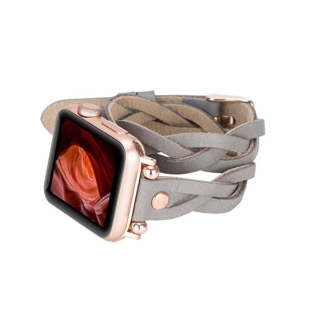 Apple Watch Uyumlu Deri Kordon Peggy DTRTRST9
