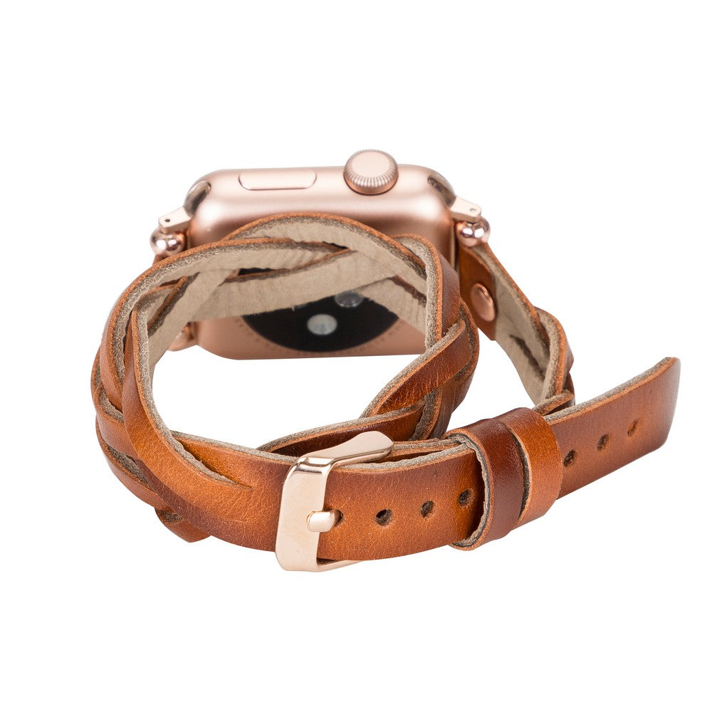 Apple Watch Uyumlu Deri Kordon DT RT RST2EF