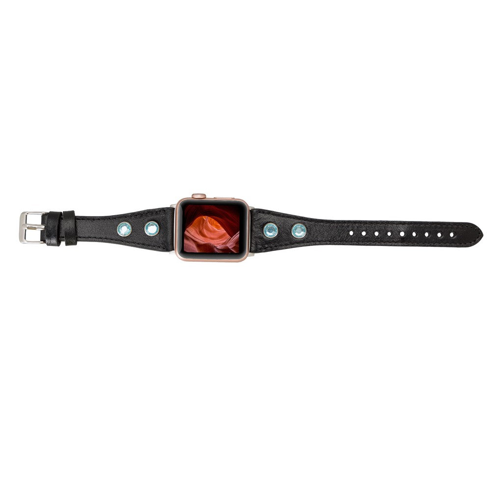 Apple Watch Uyumlu Deri Kordon Slim TR RST1