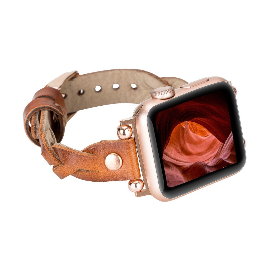 Apple Watch Uyumlu Deri Kordon Wanda RT RST2E