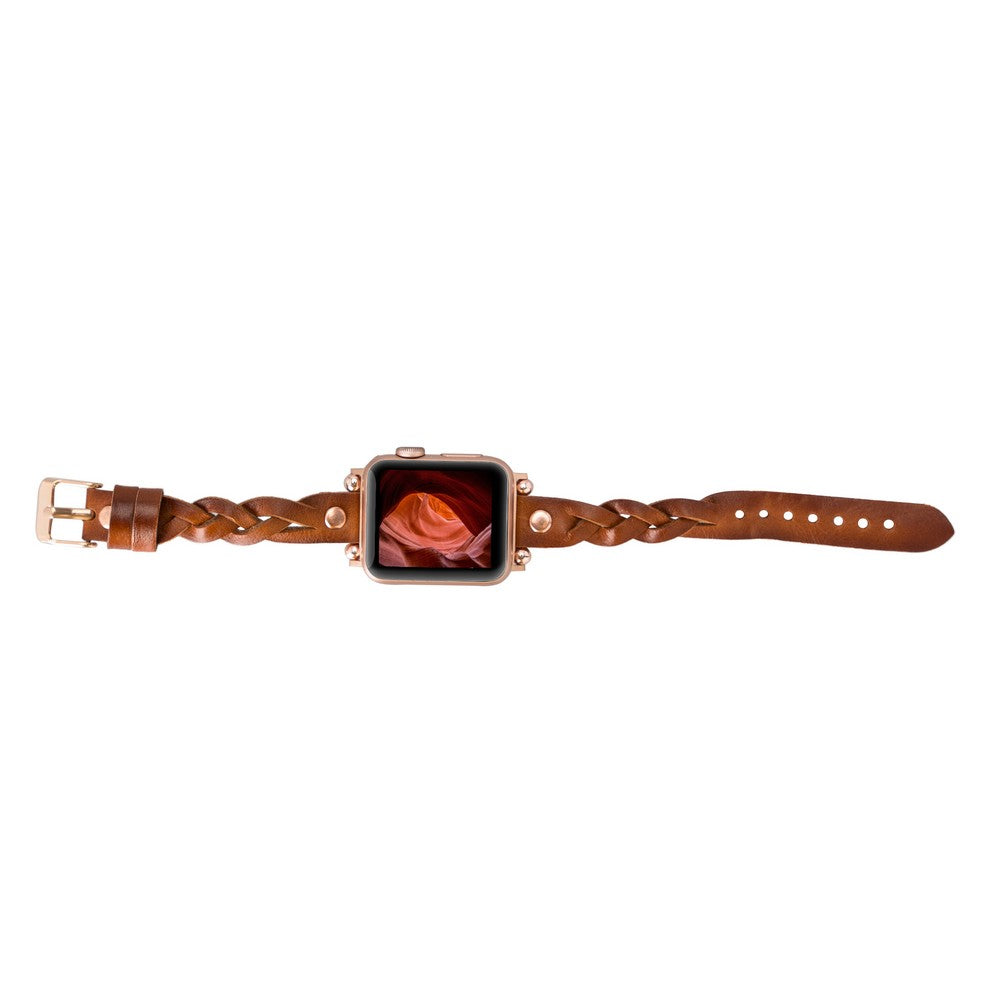 Apple Watch Uyumlu Deri Kordon Wanda RT RST2E