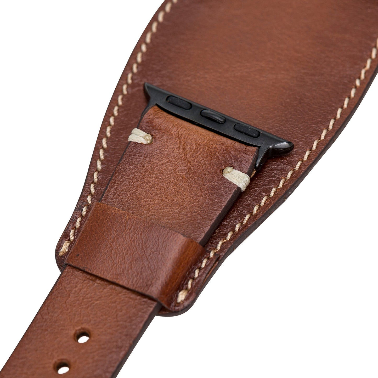 Apple Watch Uyumlu Deri Kordon Cuff PUCF RST2