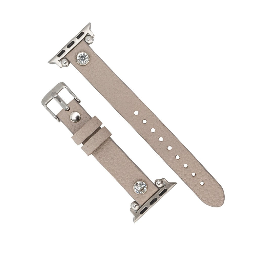 Apple Watch Uyumlu Deri Kordon Visby ERC3