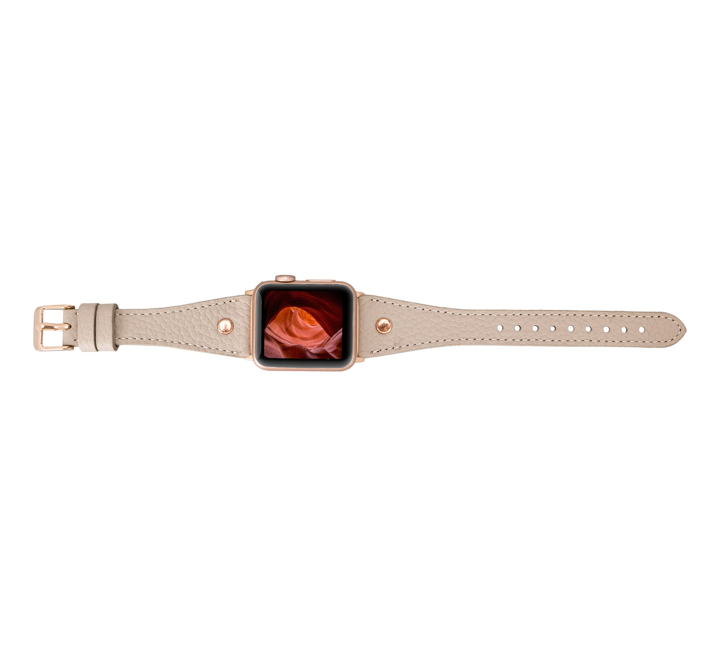 Apple Watch Uyumlu Deri Kordon Slim RGTR ERC3