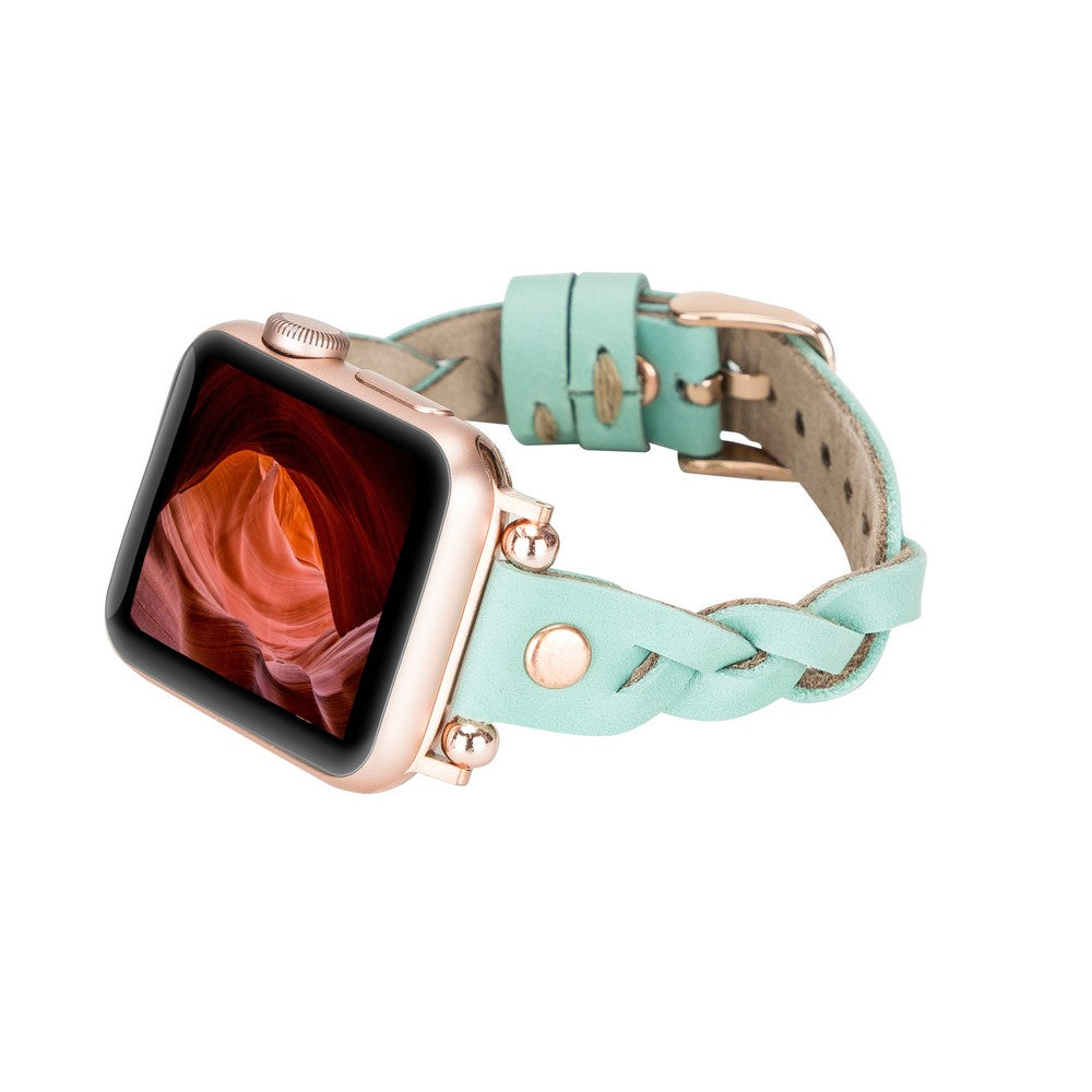 Apple Watch Uyumlu Deri Kordon Wanda RT BRN7