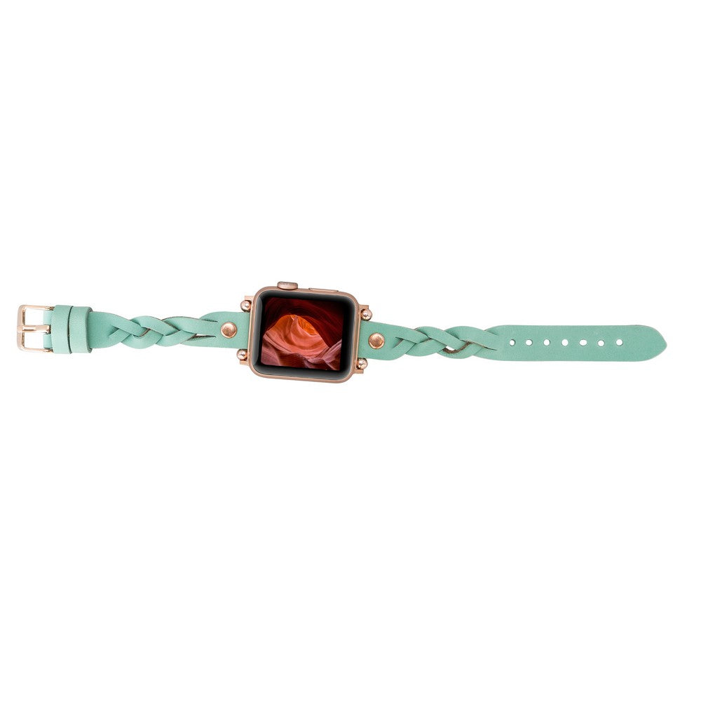 Apple Watch Uyumlu Deri Kordon Wanda RT BRN7