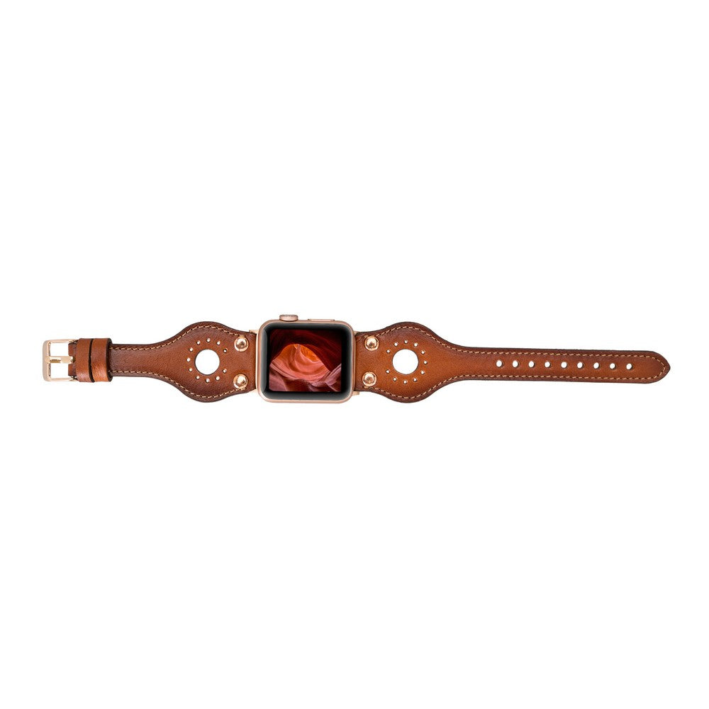 Apple Watch Uyumlu Deri Kordon Ronda RT RST2E