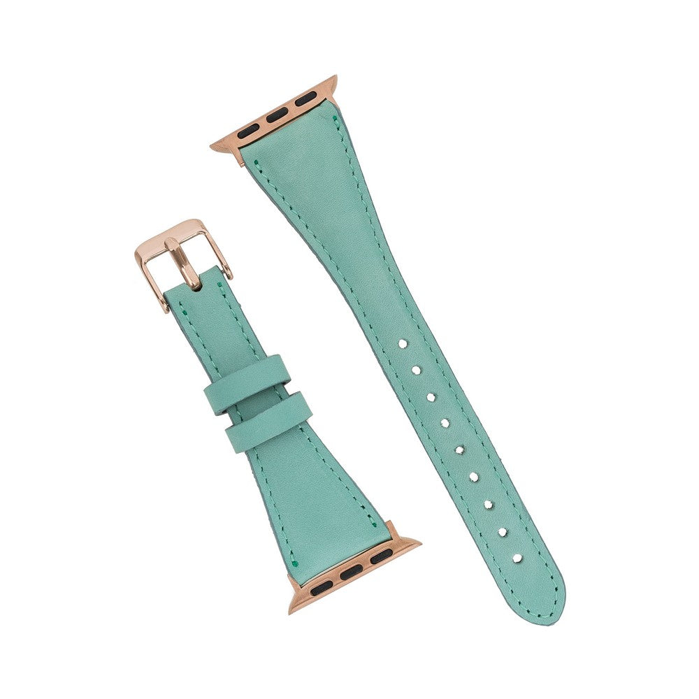 Apple Watch Uyumlu Deri Kordon Slim BRN7