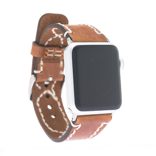 Apple Watch Uyumlu Deri Kordon V18 Daniel