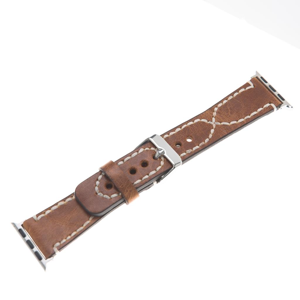 Apple Watch Uyumlu Deri Kordon V18 Daniel