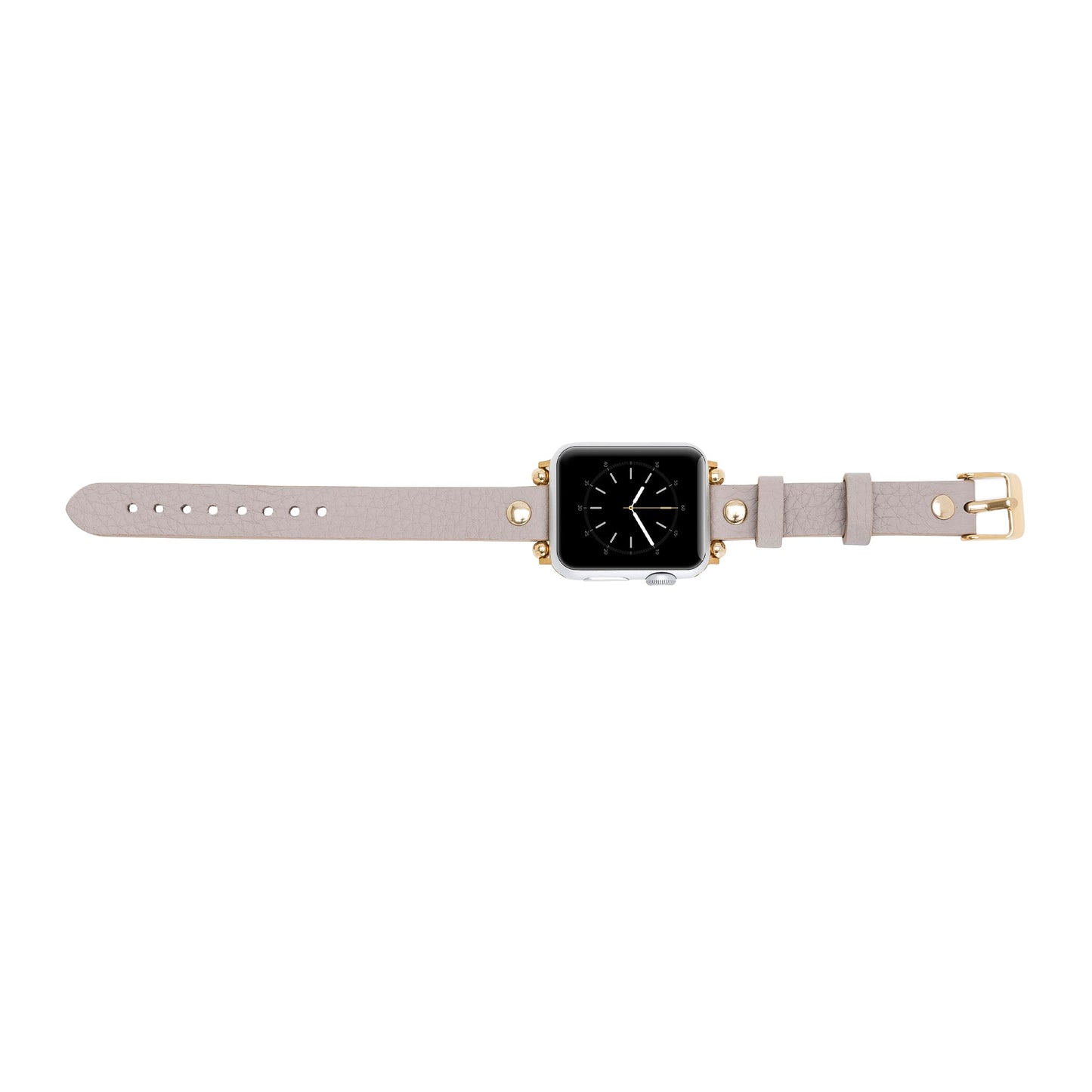 Apple Watch Uyumlu Deri Kordon GT ERC3 Bej