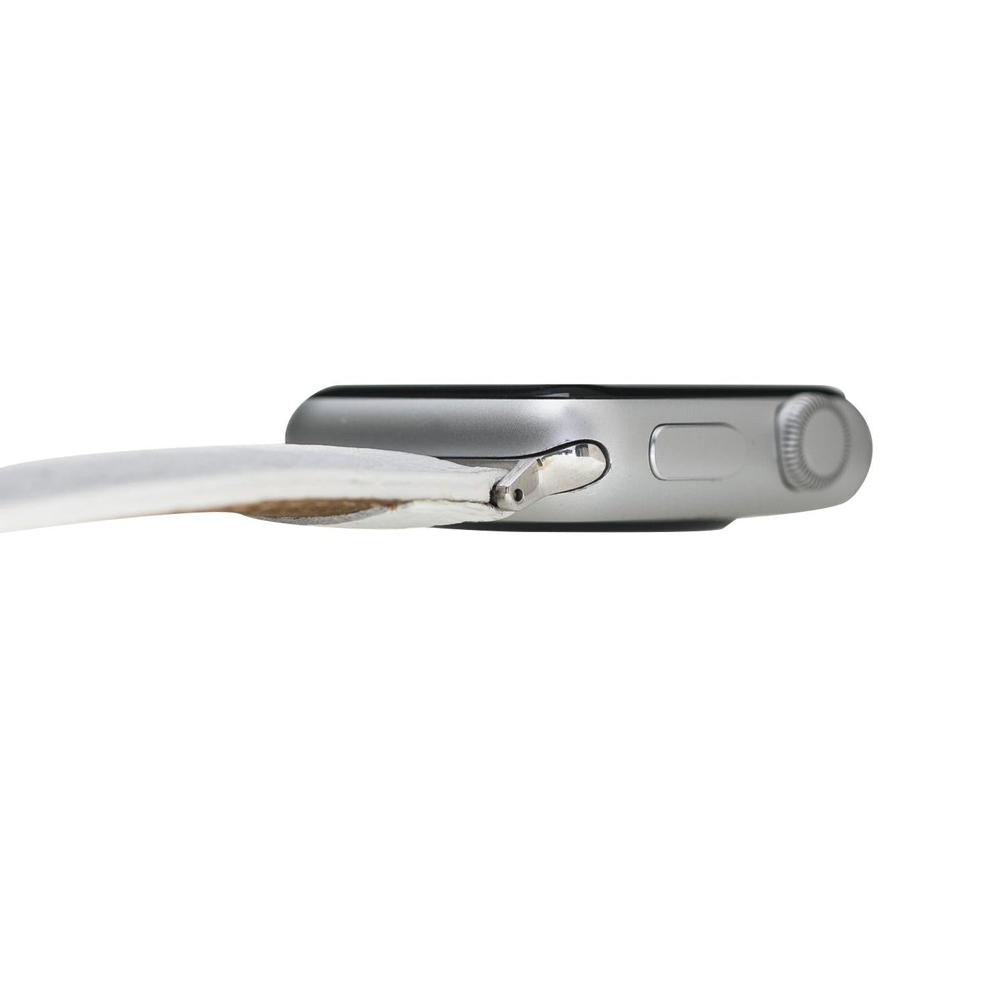 Apple Watch Uyumlu Deri Kordon Slim F3 Beyaz