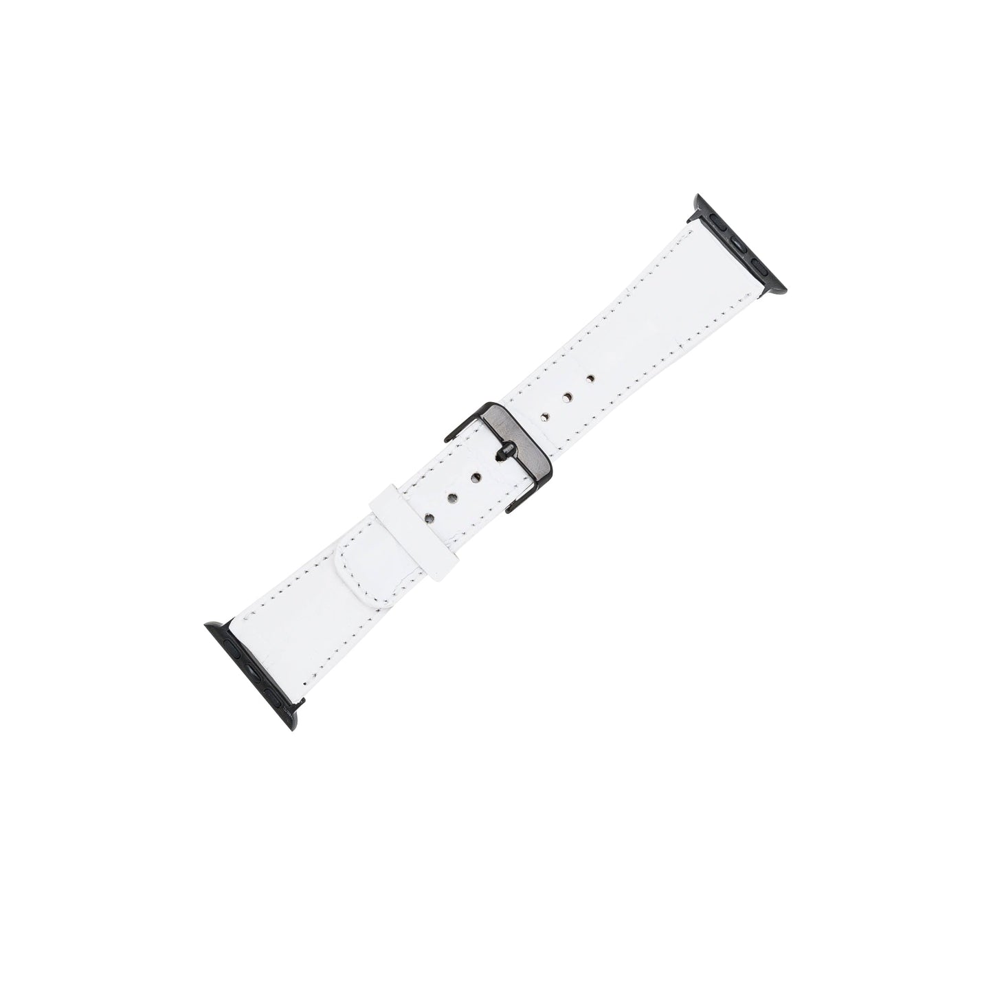 Apple Watch Uyumlu Deri Kordon F3 Beyaz