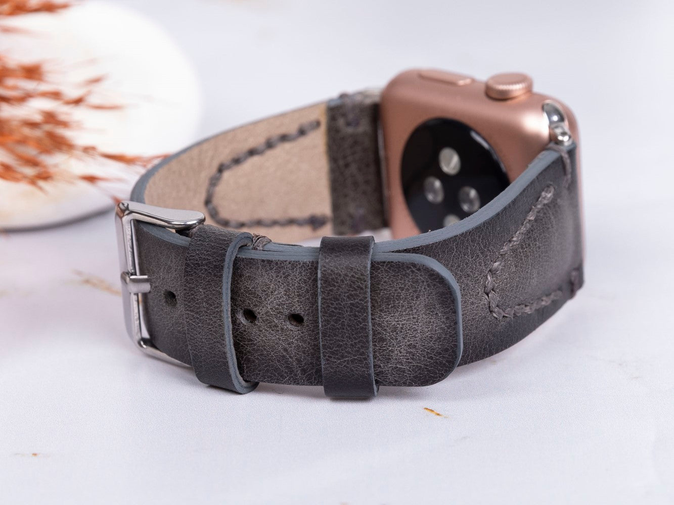 Apple Watch Uyumlu Deri Kordon VS4EF Avila