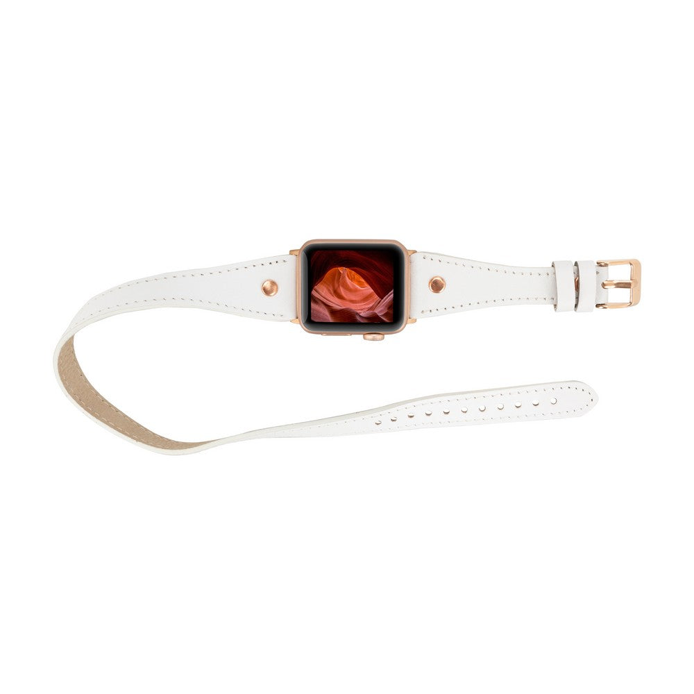 Apple Watch Uyumlu Deri Kordon Slim DTRG F3