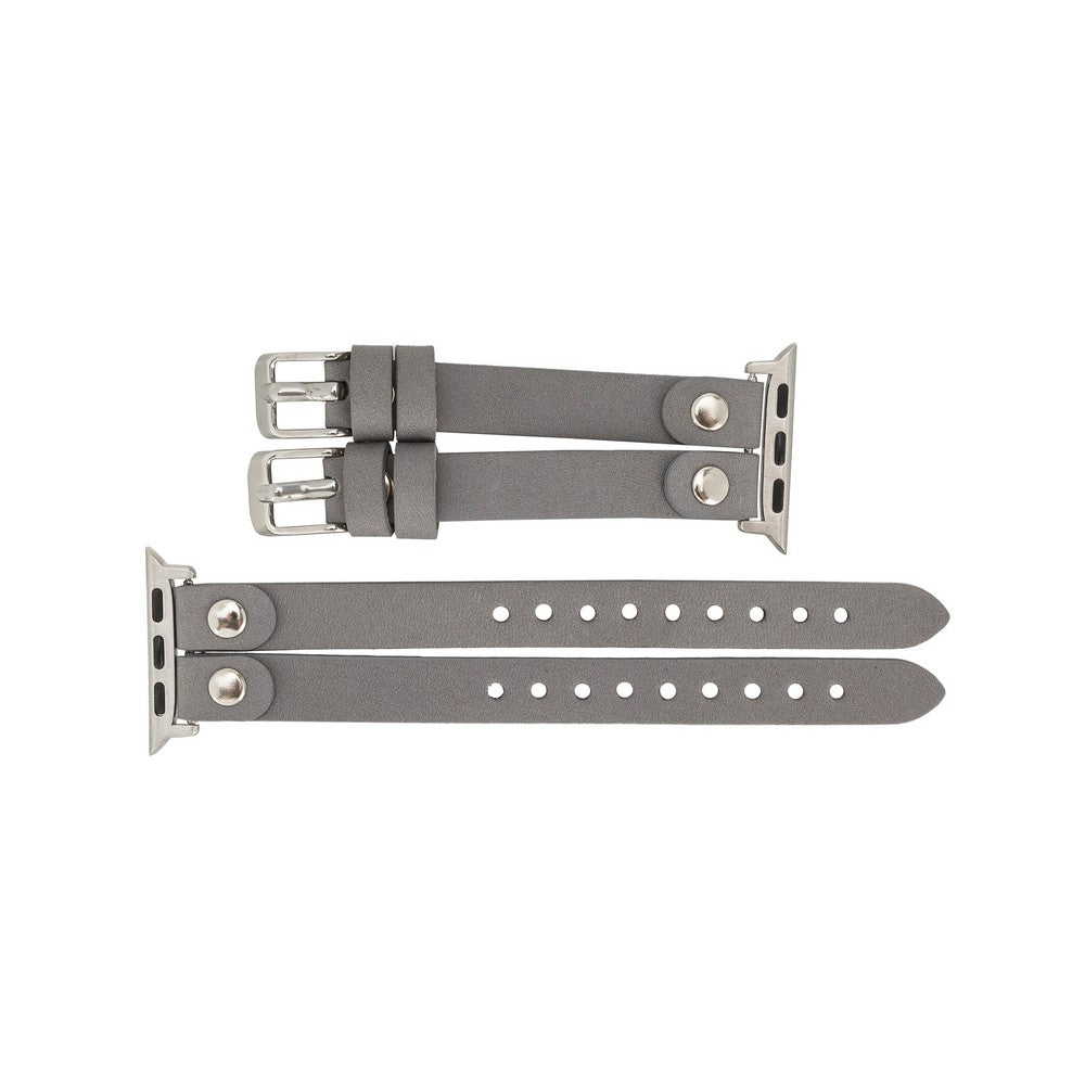 Apple Watch Uyumlu Deri Kordon Ely Double Tour ST RST9