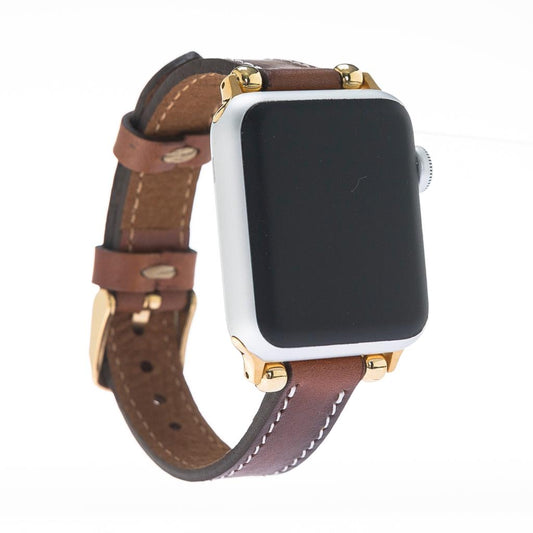 Apple Watch Uyumlu Deri Kordon Slim RST2EF