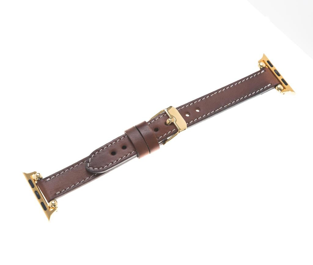 Apple Watch Uyumlu Deri Kordon Slim RST2EF