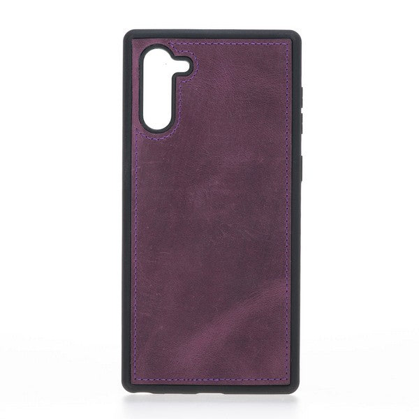 Samsung Galaxy Note 10 Compatible Leather Wallet Case G7 Purple