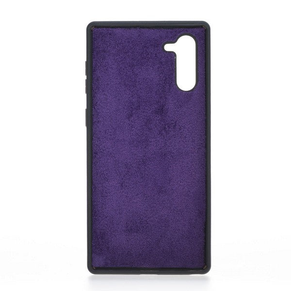 Samsung Galaxy Note 10 Compatible Leather Wallet Case G7 Purple