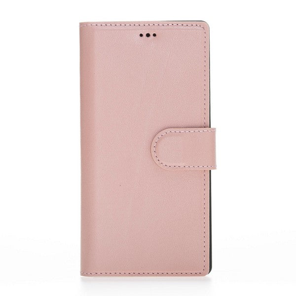 Samsung Galaxy Note 10 Compatible Leather Wallet Case NU2 Pink
