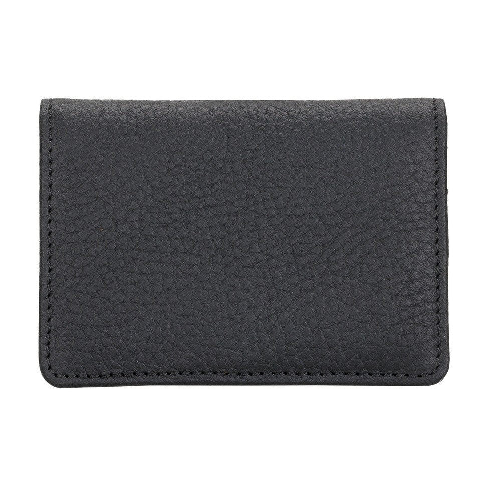 Toni Leather Card Holder FL01 Black