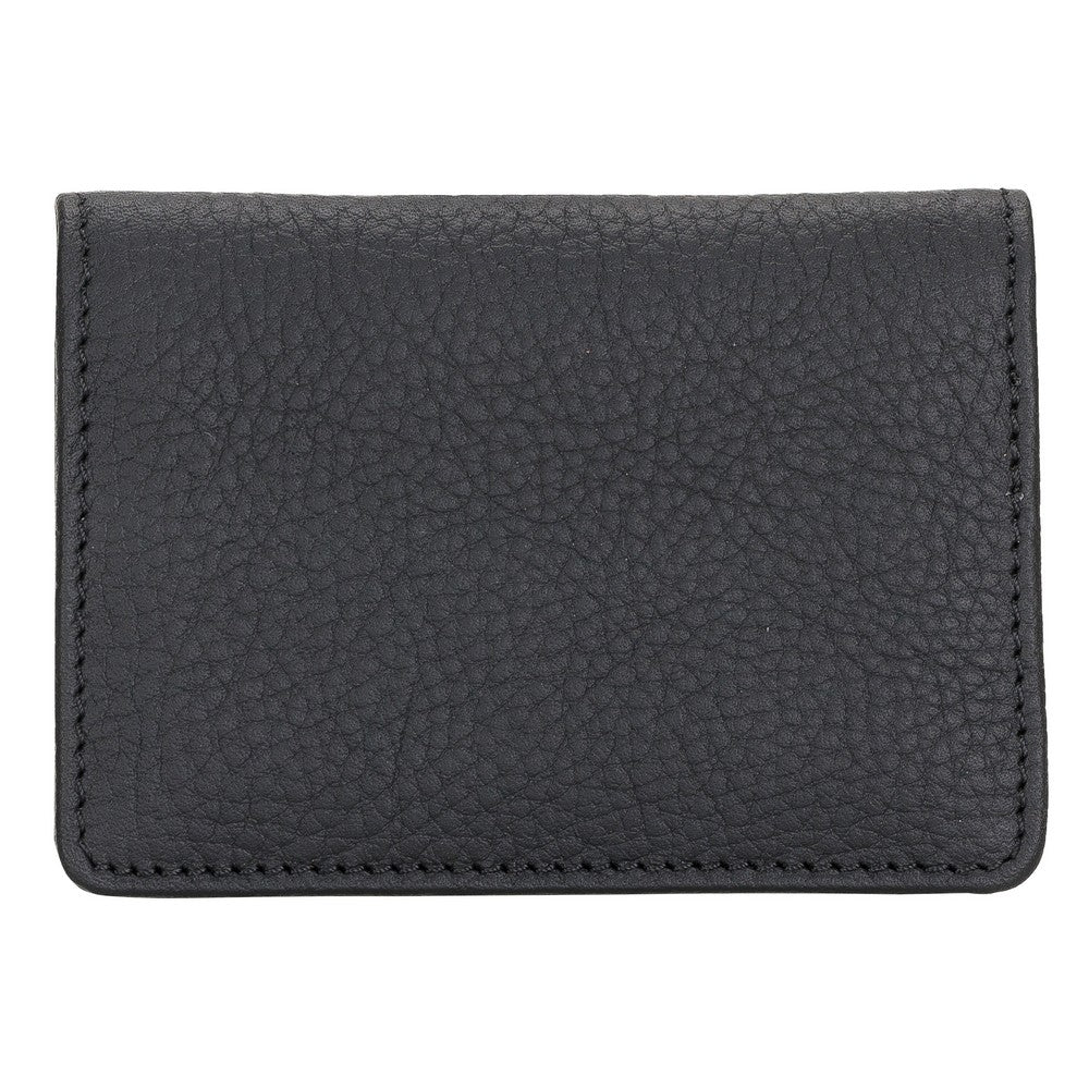 Toni Leather Card Holder FL01 Black
