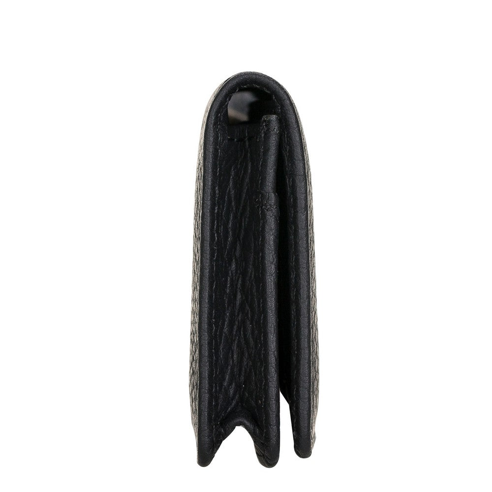 Toni Leather Card Holder FL01 Black
