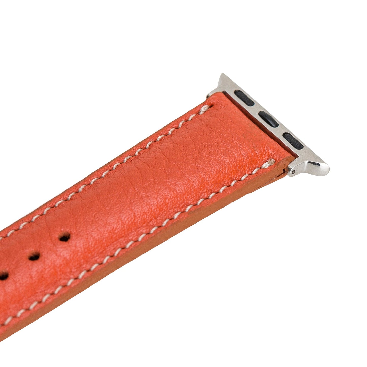 Apple Watch Uyumlu Deri Kordon SM3 SC FL8