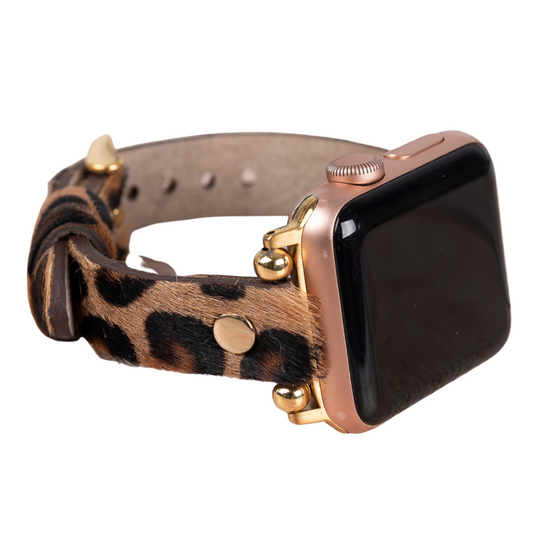 Apple Watch Uyumlu Deri Kordon GT LEO1N