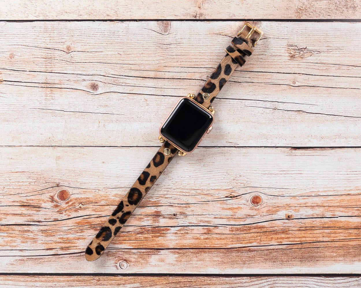 Apple Watch Uyumlu Deri Kordon GT LEO1N