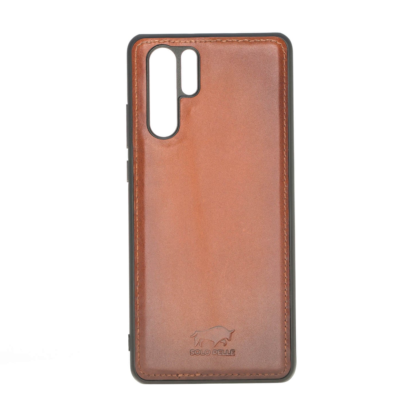 Huawei P30 Pro Compatible Leather Wallet Case RST2EF Brown