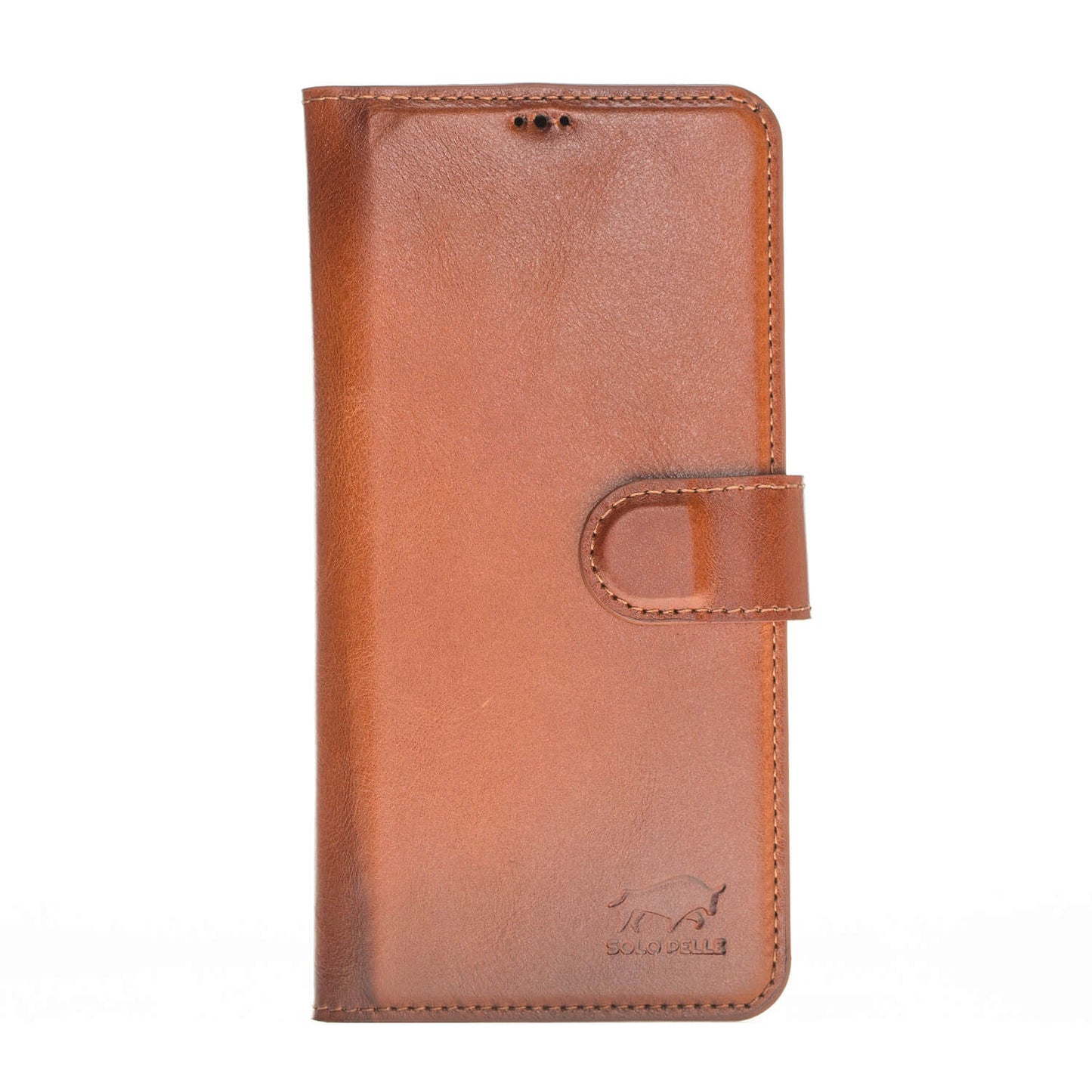Huawei P30 Pro Compatible Leather Wallet Case RST2EF Brown