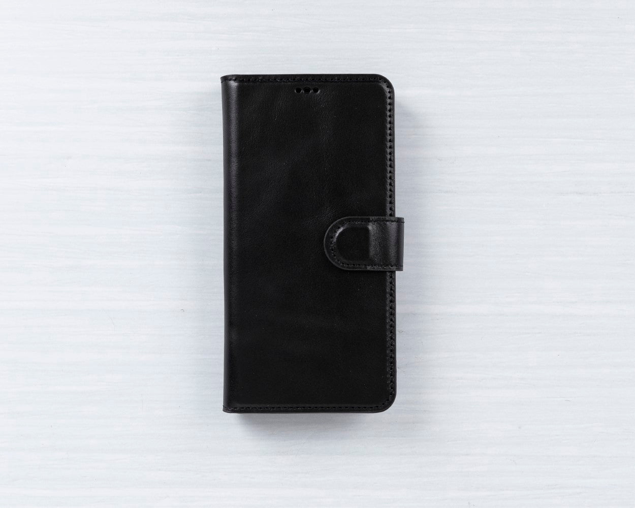 Samsung Galaxy S21 FE Compatible Leather Wallet Case RST1 Black