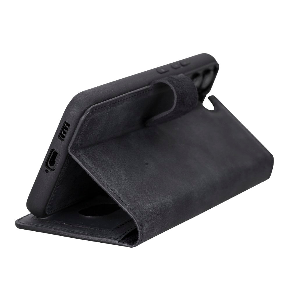 Samsung Galaxy S22 Plus Compatible Leather Wallet Case Liluri G1