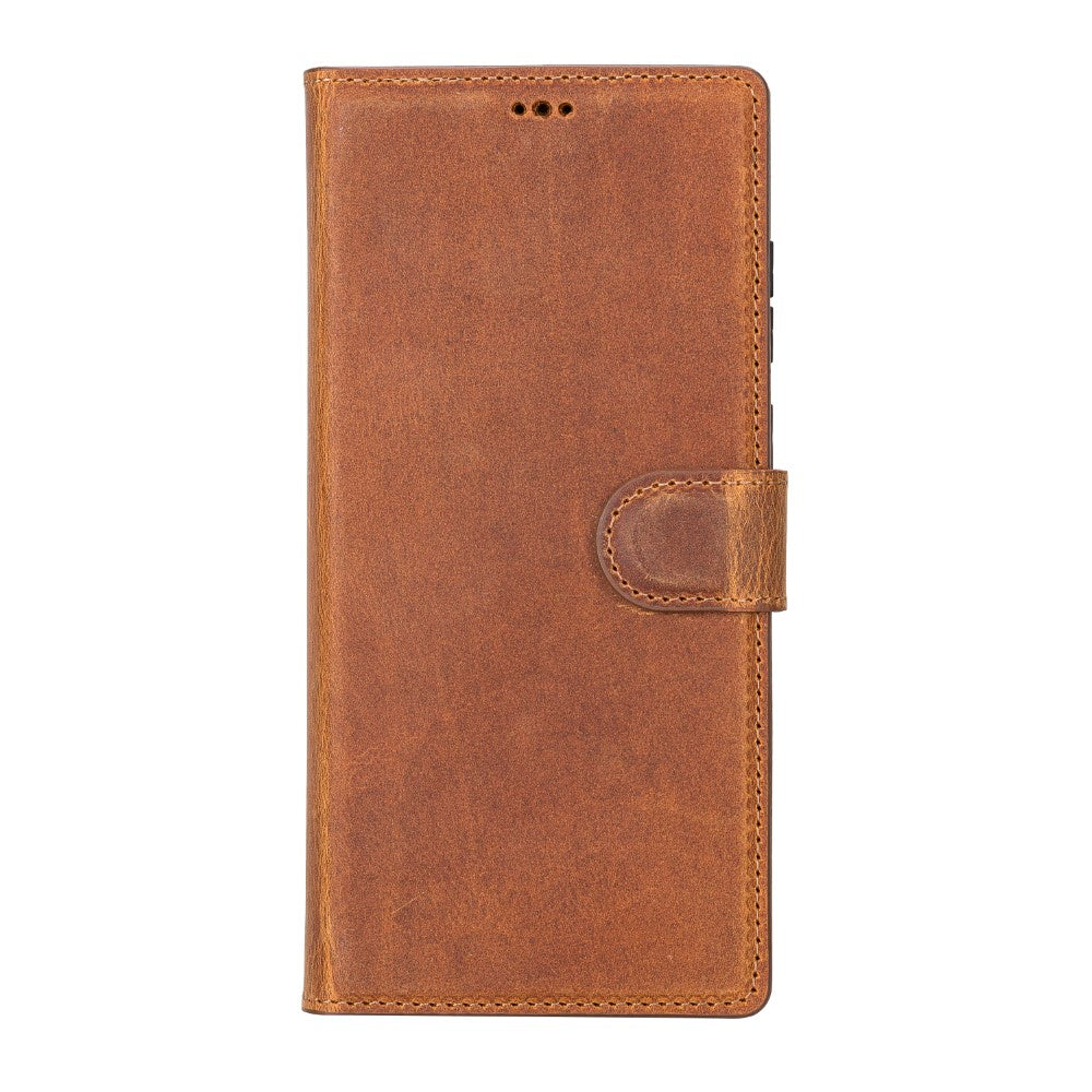 Samsung Galaxy S22 Ultra Compatible Leather Wallet Case Liluri G19