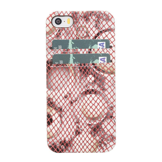 Apple iPhone 5-5s-SE Compatible Leather Back Cover UJ-CC Y5