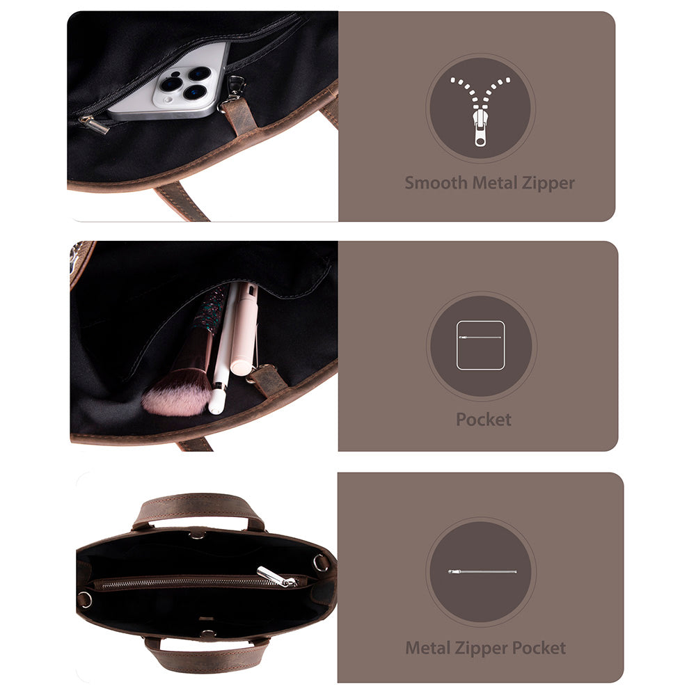 Hakiki Deri Kadın Çanta - Valetto