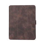 Hakiki Deri iPad Pro 13" (2024) ile Uyumlu Stand Özellikli Kılıf